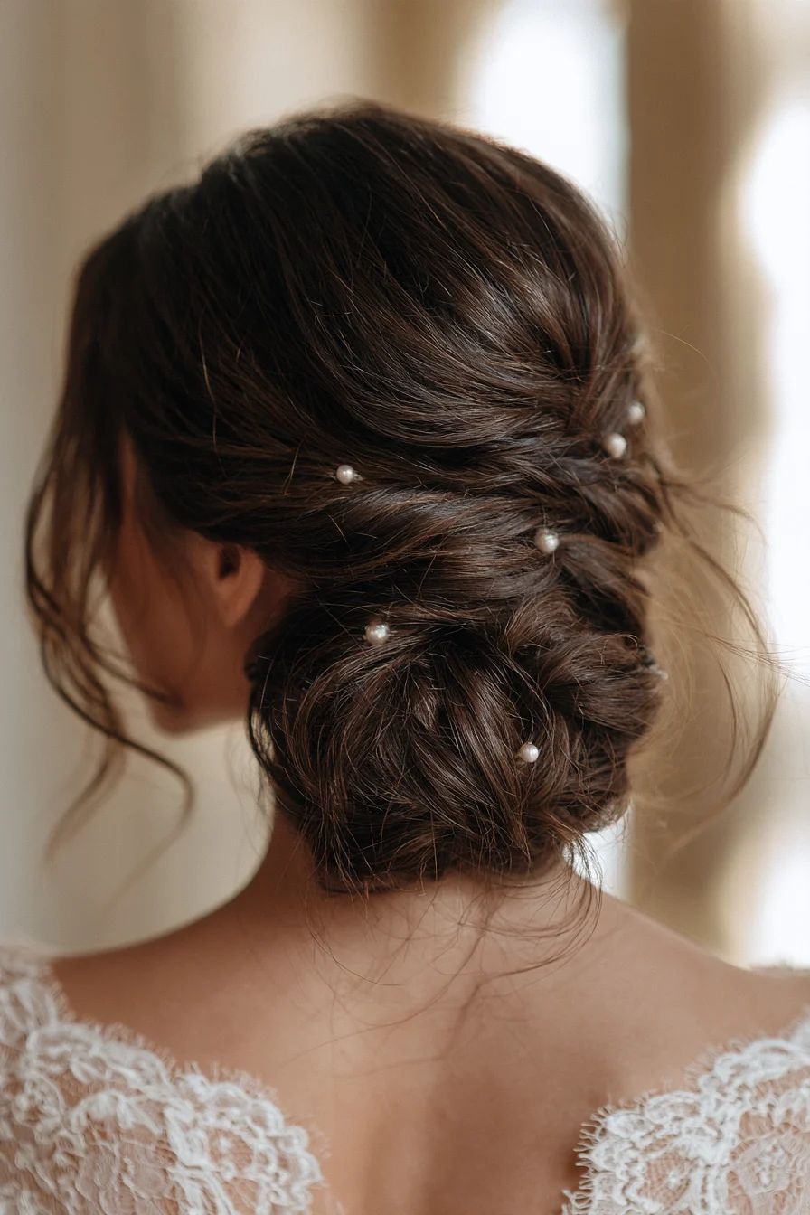 27 Stunning Bridal Hair Bun Ideas for an Elegant Wedding Look