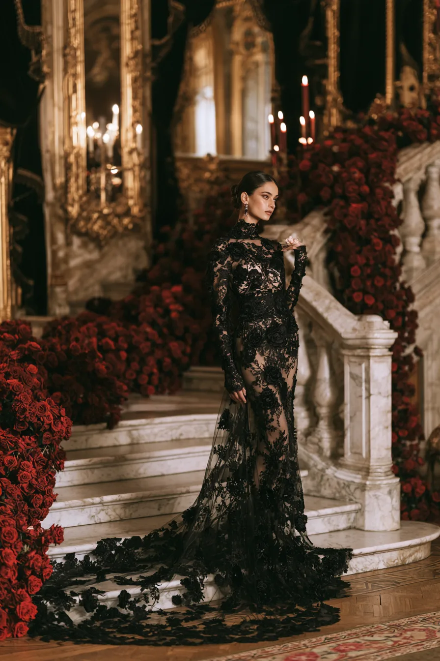 27 Gothic Wedding Dress Ideas for a Dramatic and Romantic Bridal Look