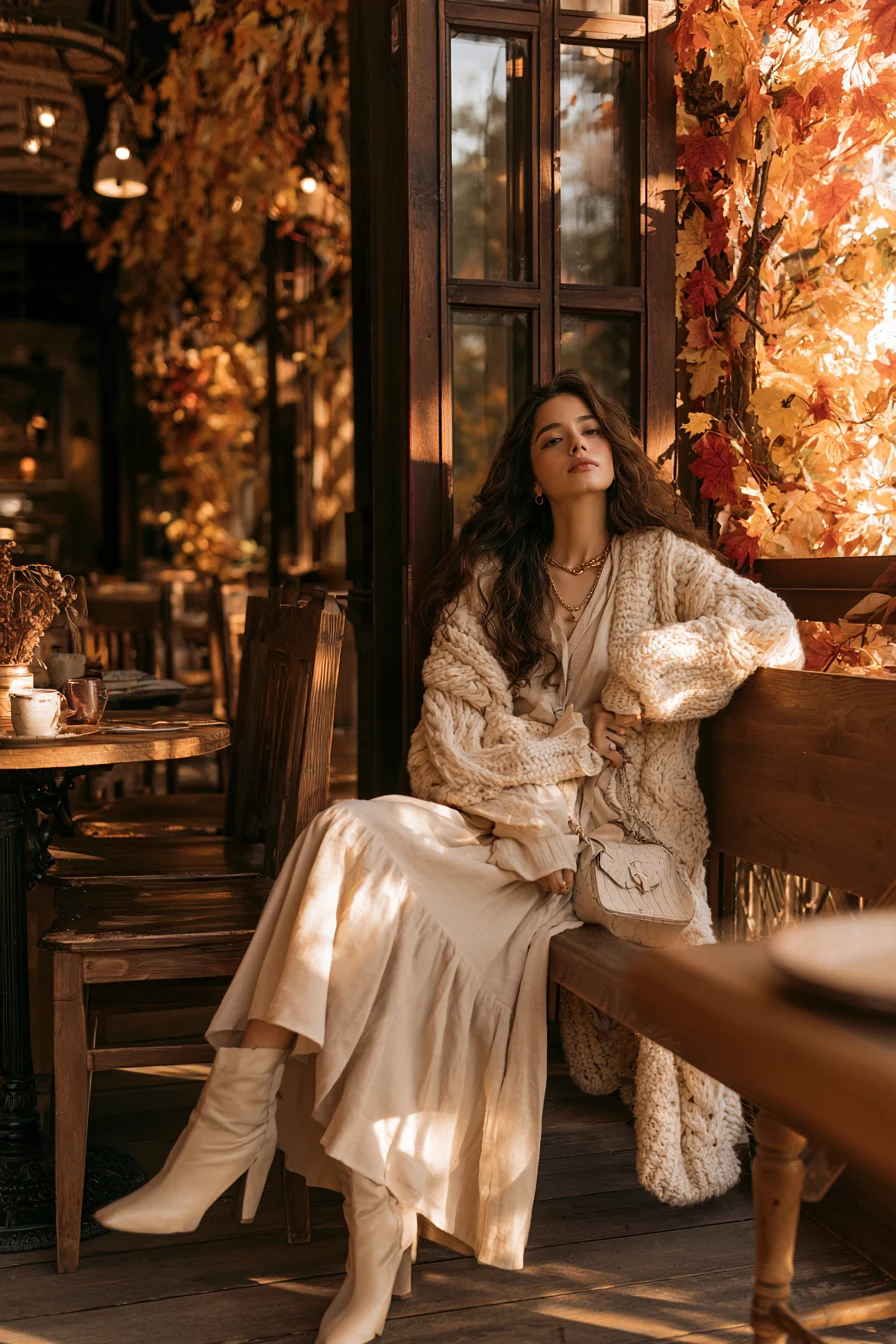 27 Beautiful Fall Dress Outfits for a Feminine Look