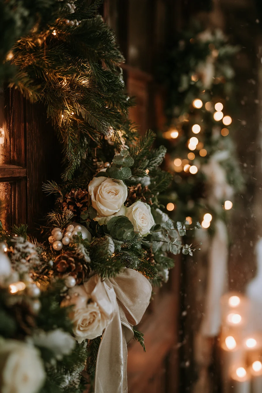 27 Beautiful Wedding Wreath Ideas for a Romantic Celebration