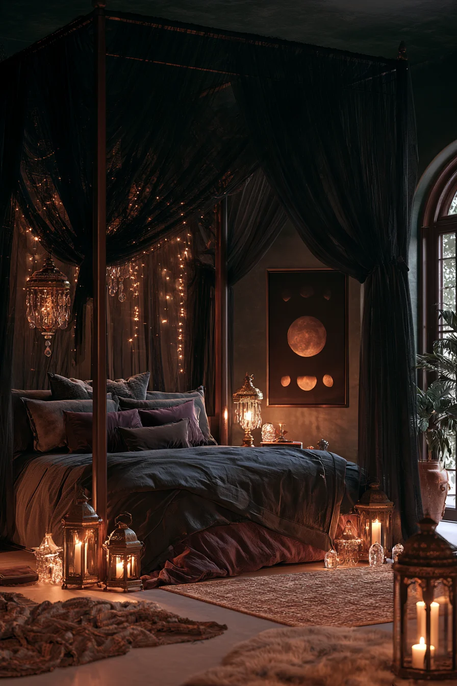 27 Witchy Bedroom Ideas for a Magical and Cozy Gothic Retreat