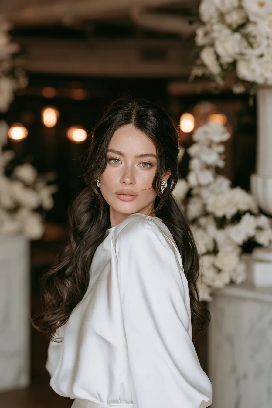 27 Stunning Bridal Hair Half Up Ideas for a Beautiful Wedding Look