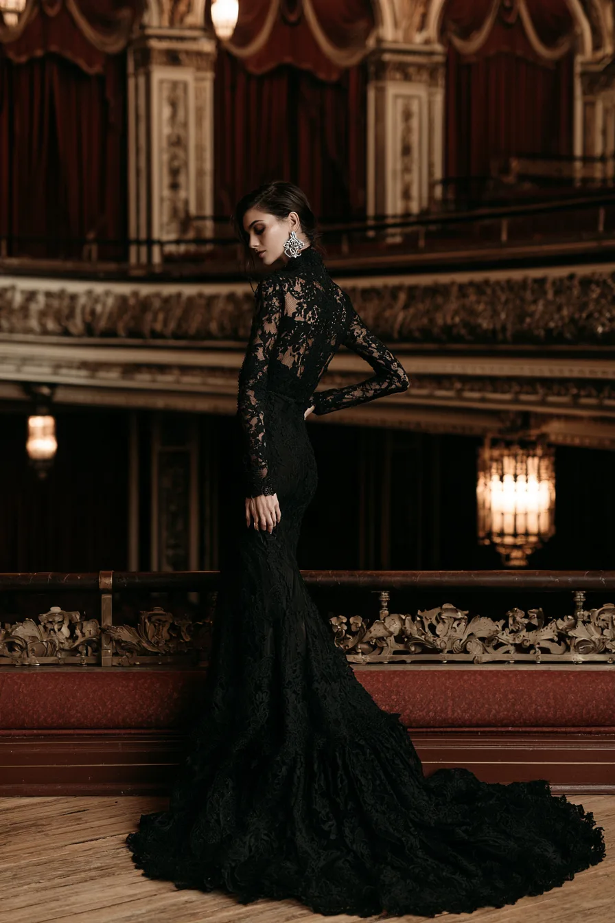 27 Gothic Wedding Dress Ideas for a Dramatic and Romantic Bridal Look