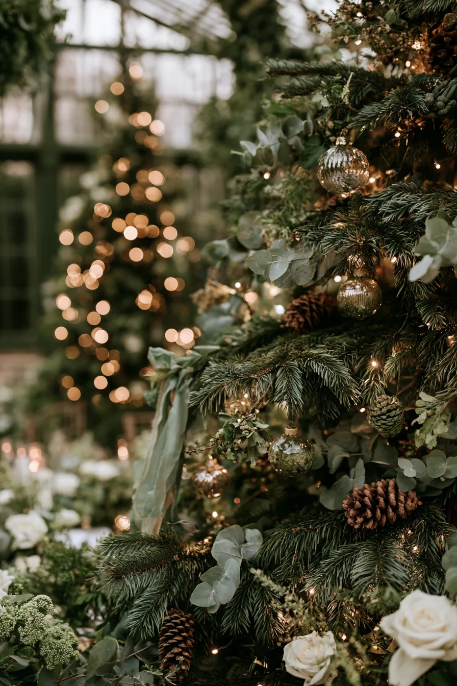 27 Magical Wedding Christmas Tree Ideas for a Romantic Holiday Celebration