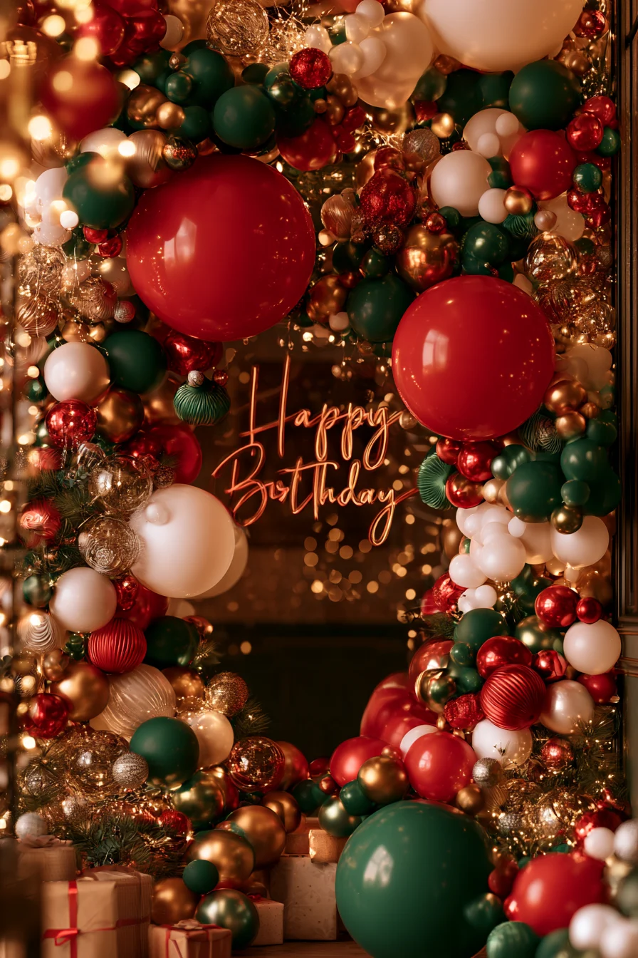 27 Magical Christmas Birthday Party Decorations to Make Your Celebration Extra Special