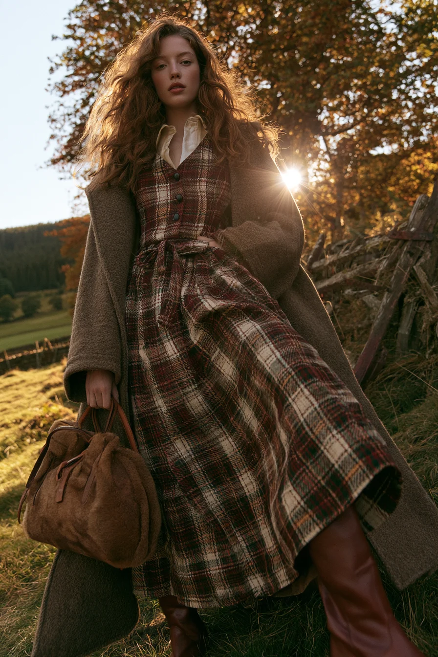 27 Beautiful Fall Dress Outfits for a Feminine Look