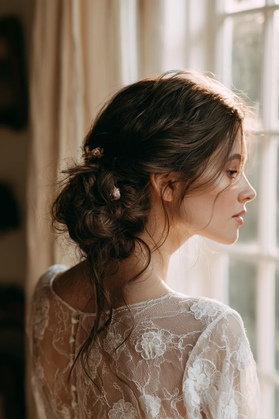 27 Stunning Bridal Hair Bun Ideas for an Elegant Wedding Look