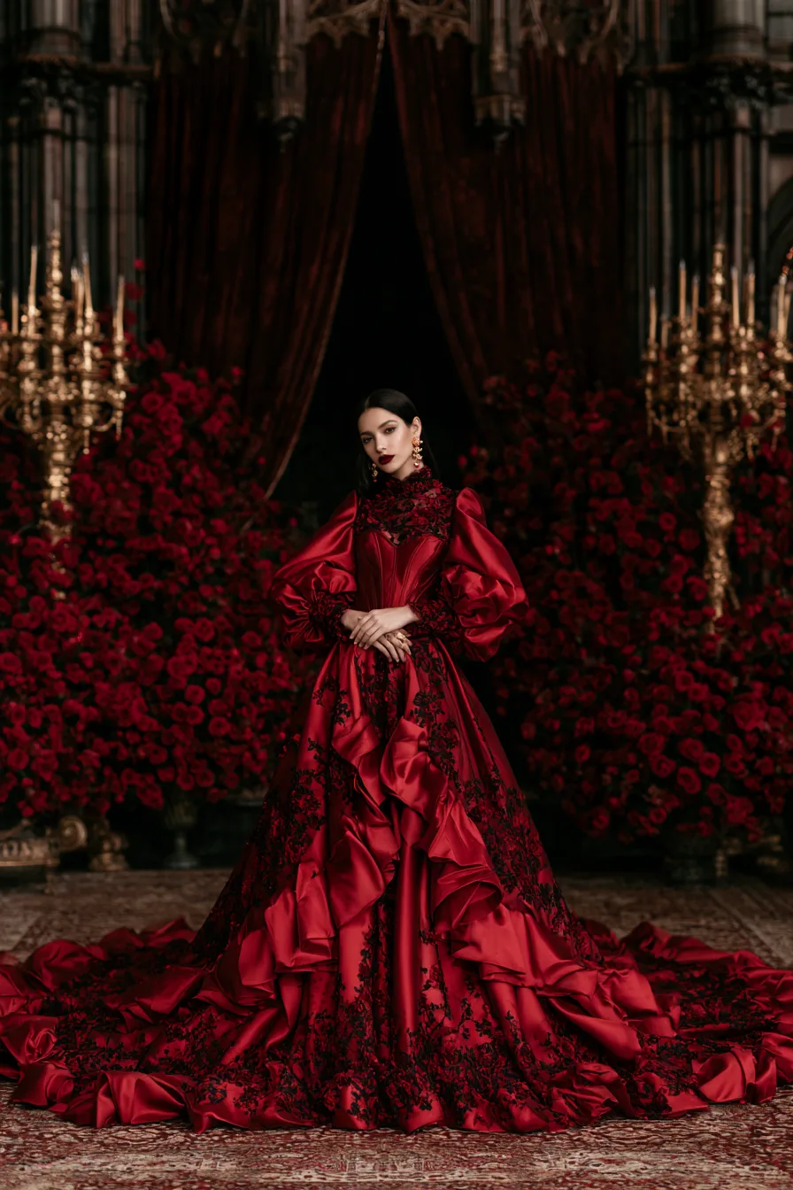 27 Gothic Wedding Dress Ideas for a Dramatic and Romantic Bridal Look