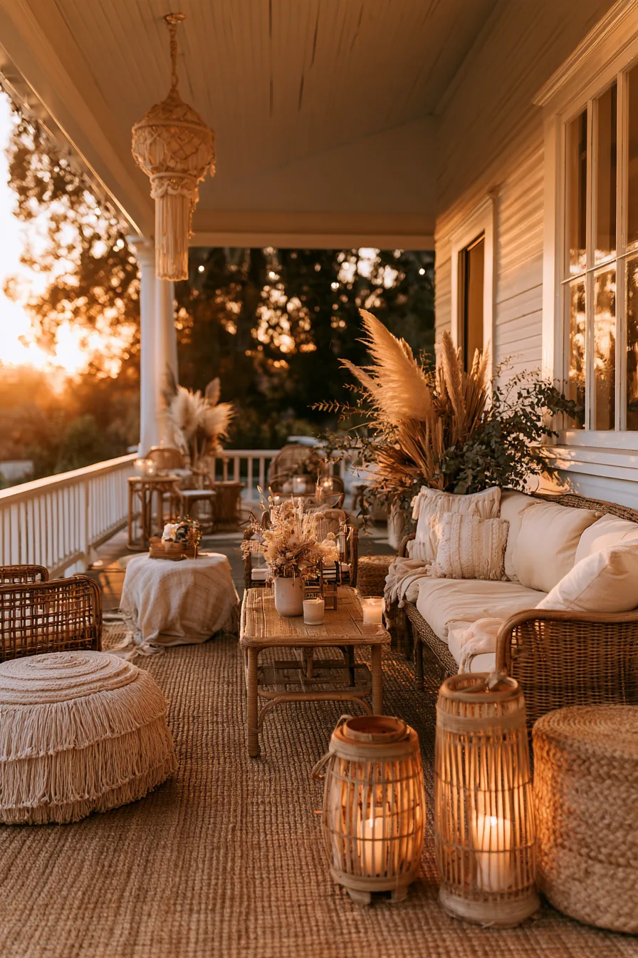 27 Beautiful Porch Wedding Decorations for a Romantic and Unforgettable Celebration