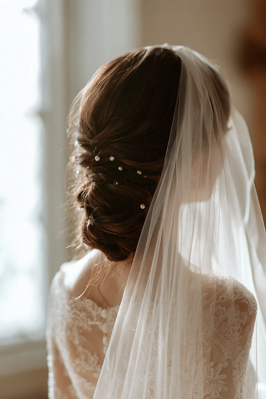 27 Stunning Bridal Hair Bun Ideas for an Elegant Wedding Look