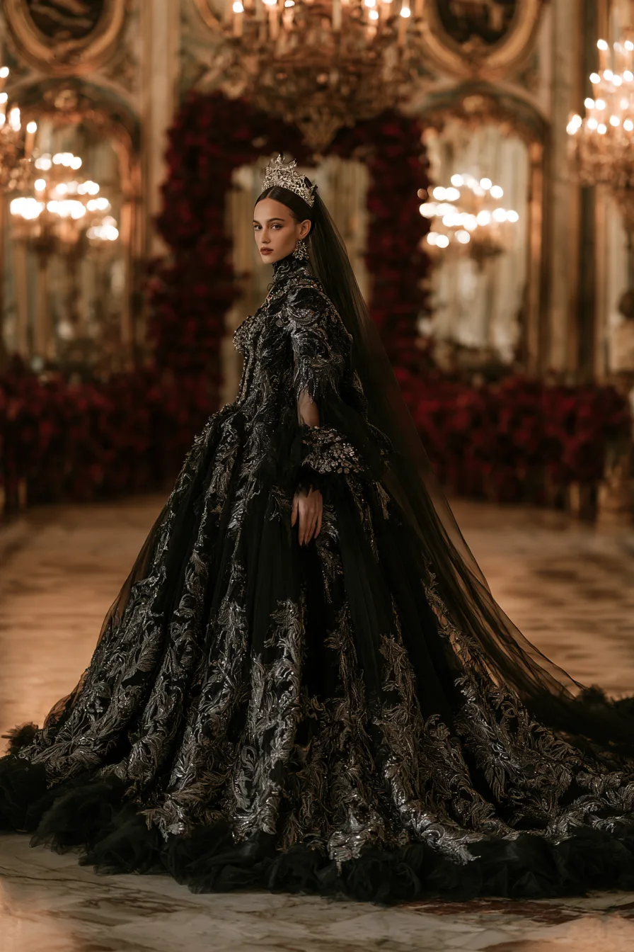 27 Gothic Wedding Dress Ideas for a Dramatic and Romantic Bridal Look