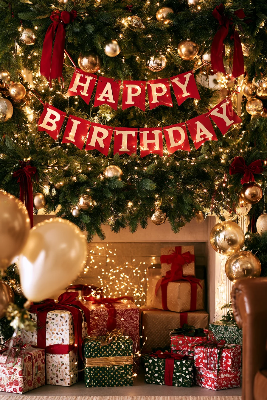 27 Magical Christmas Birthday Party Decorations to Make Your Celebration Extra Special