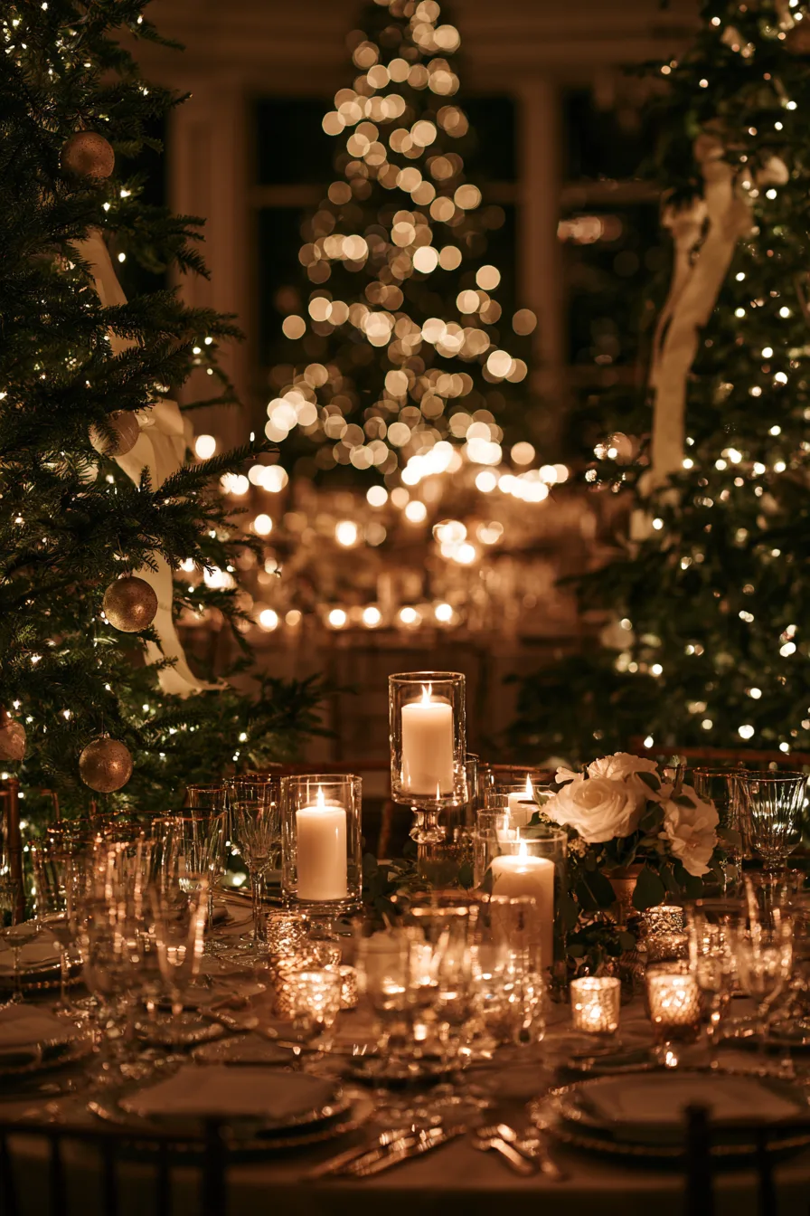 27 Magical Wedding Christmas Tree Ideas for a Romantic Holiday Celebration
