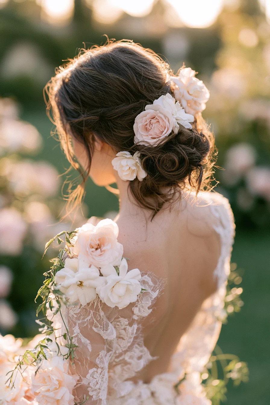 27 Stunning Bridal Hair Bun Ideas for an Elegant Wedding Look