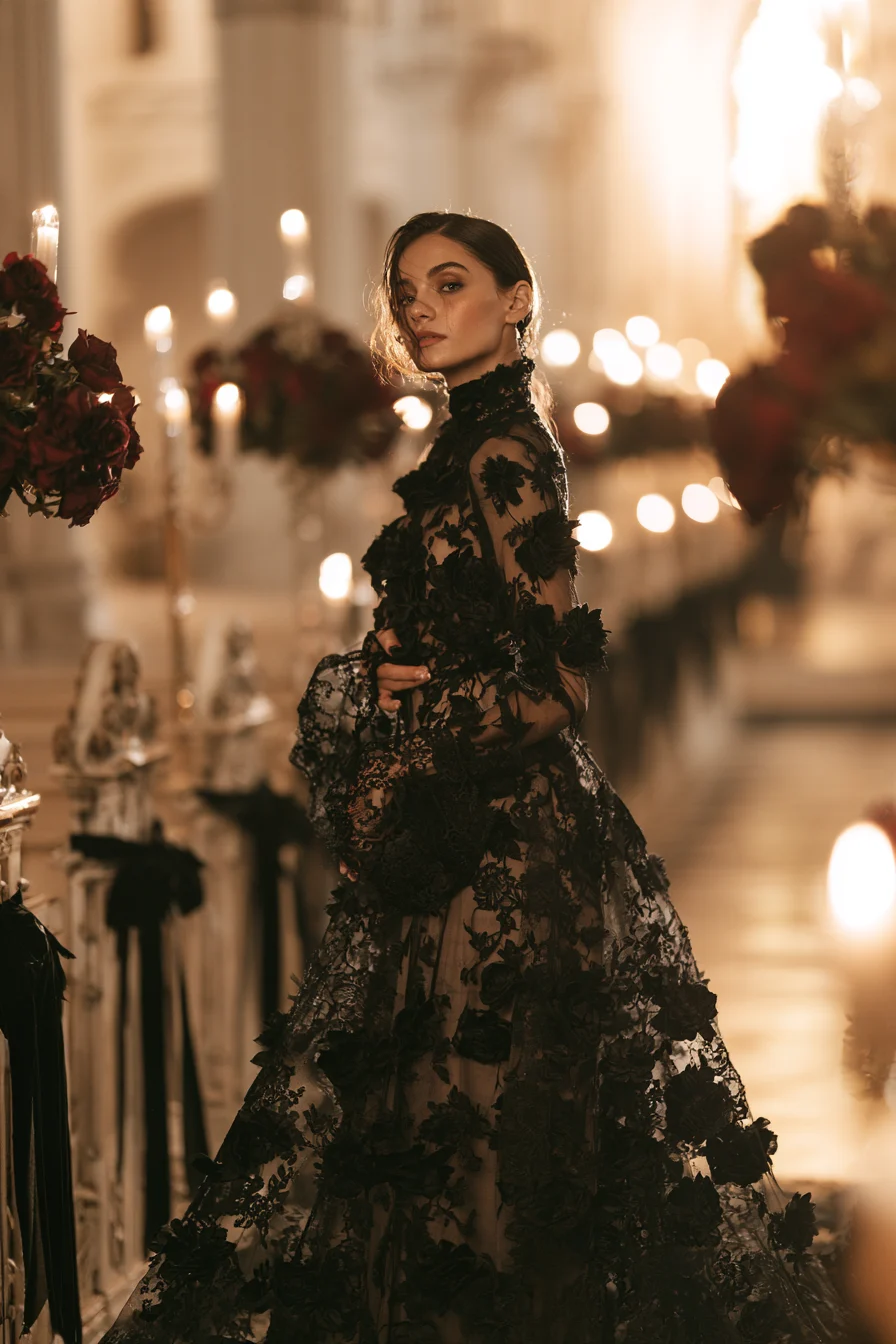 27 Gothic Wedding Dress Ideas for a Dramatic and Romantic Bridal Look