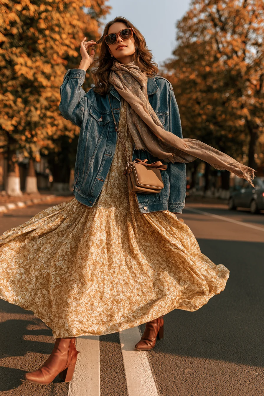 27 Beautiful Fall Dress Outfits for a Feminine Look