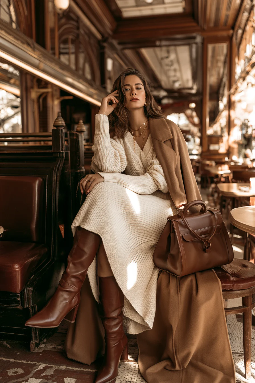 27 Beautiful Fall Dress Outfits for a Feminine Look