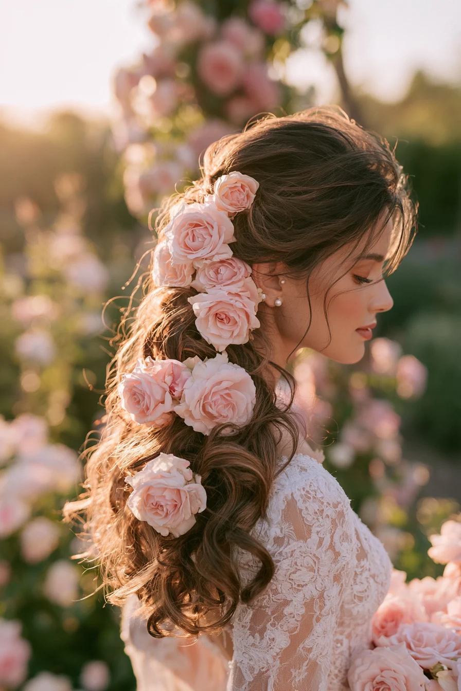 27 Stunning Bridal Hair Half Up Ideas for a Beautiful Wedding Look
