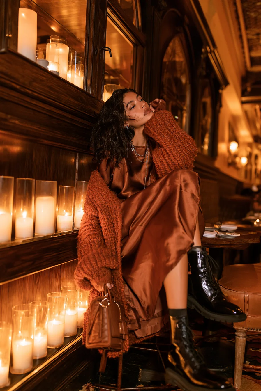 27 Beautiful Fall Dress Outfits for a Feminine Look