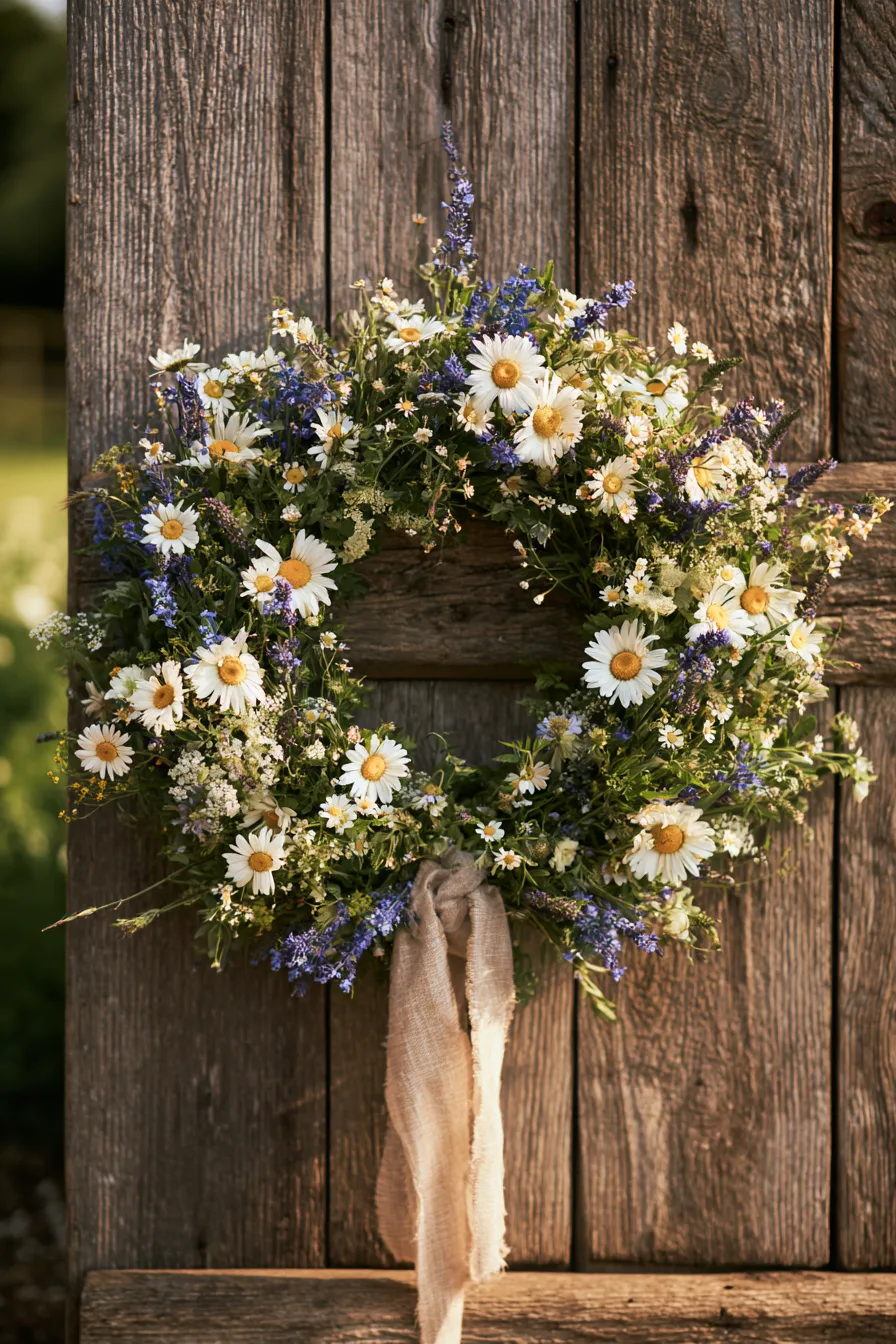 27 Beautiful Wedding Wreath Ideas for a Romantic Celebration