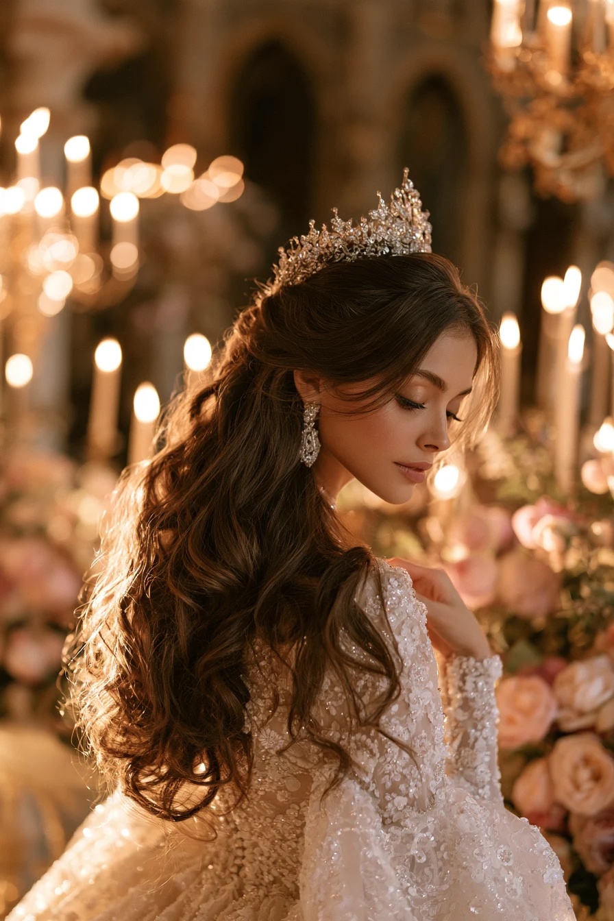 27 Stunning Bridal Hair Half Up Ideas for a Beautiful Wedding Look