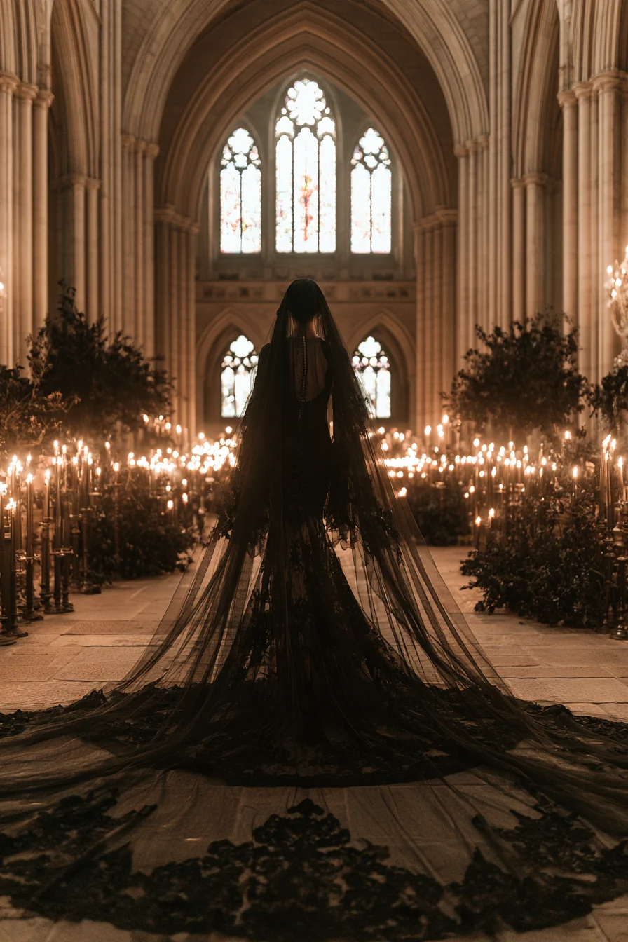 27 Gothic Wedding Dress Ideas for a Dramatic and Romantic Bridal Look