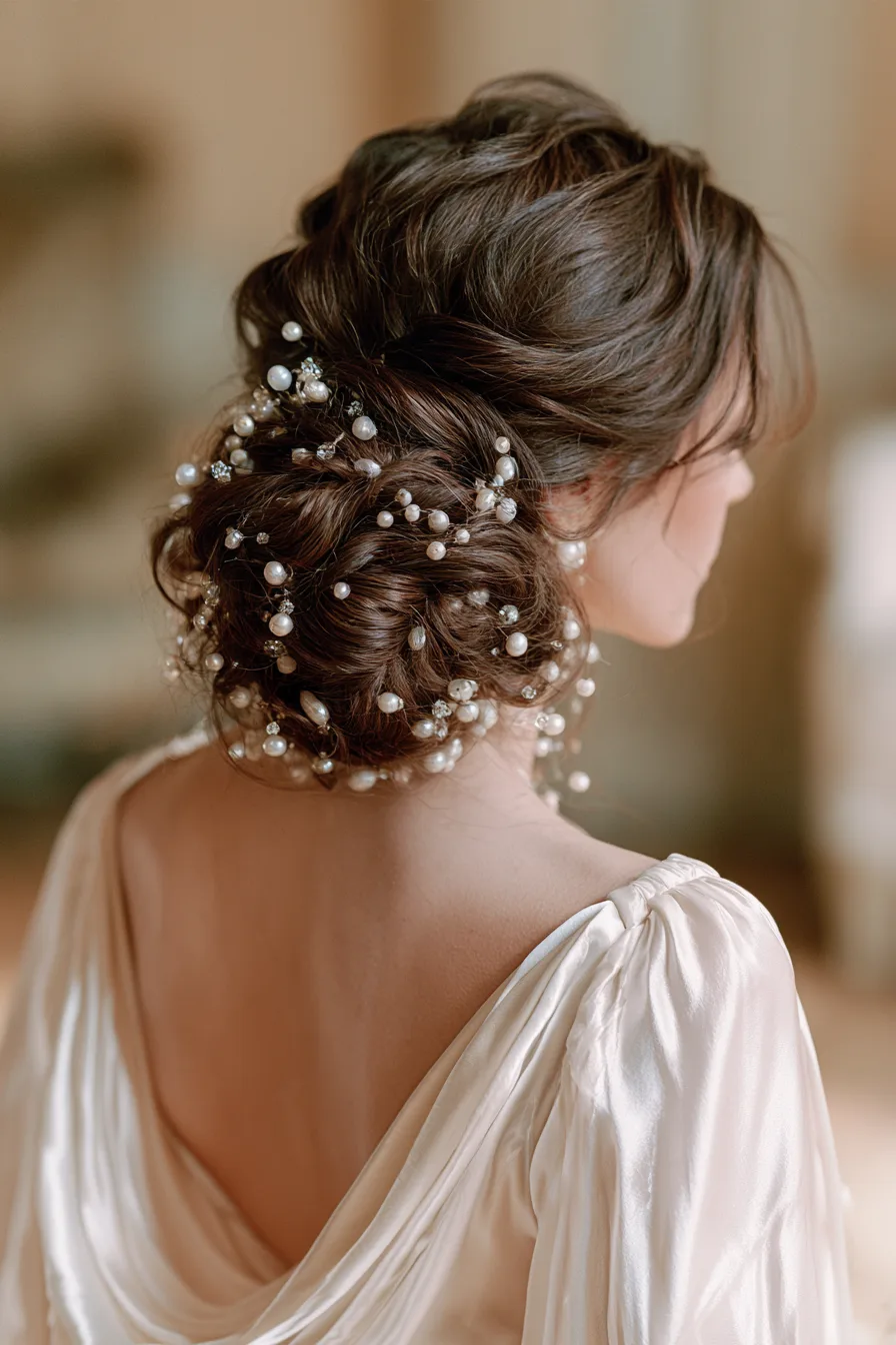 27 Stunning Bridal Hair Bun Ideas for an Elegant Wedding Look