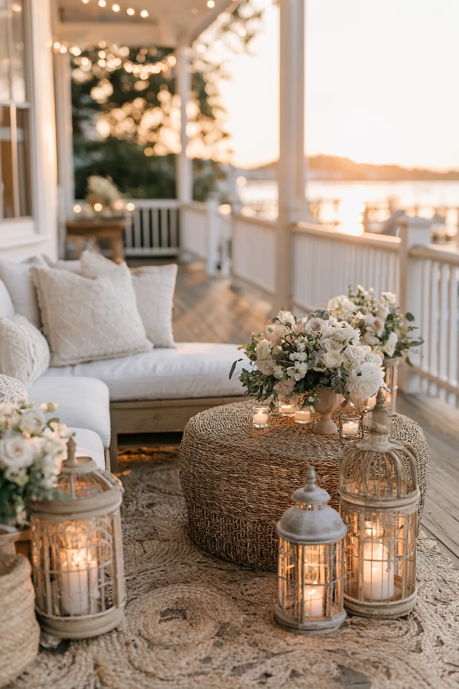 27 Beautiful Porch Wedding Decorations for a Romantic and Unforgettable Celebration