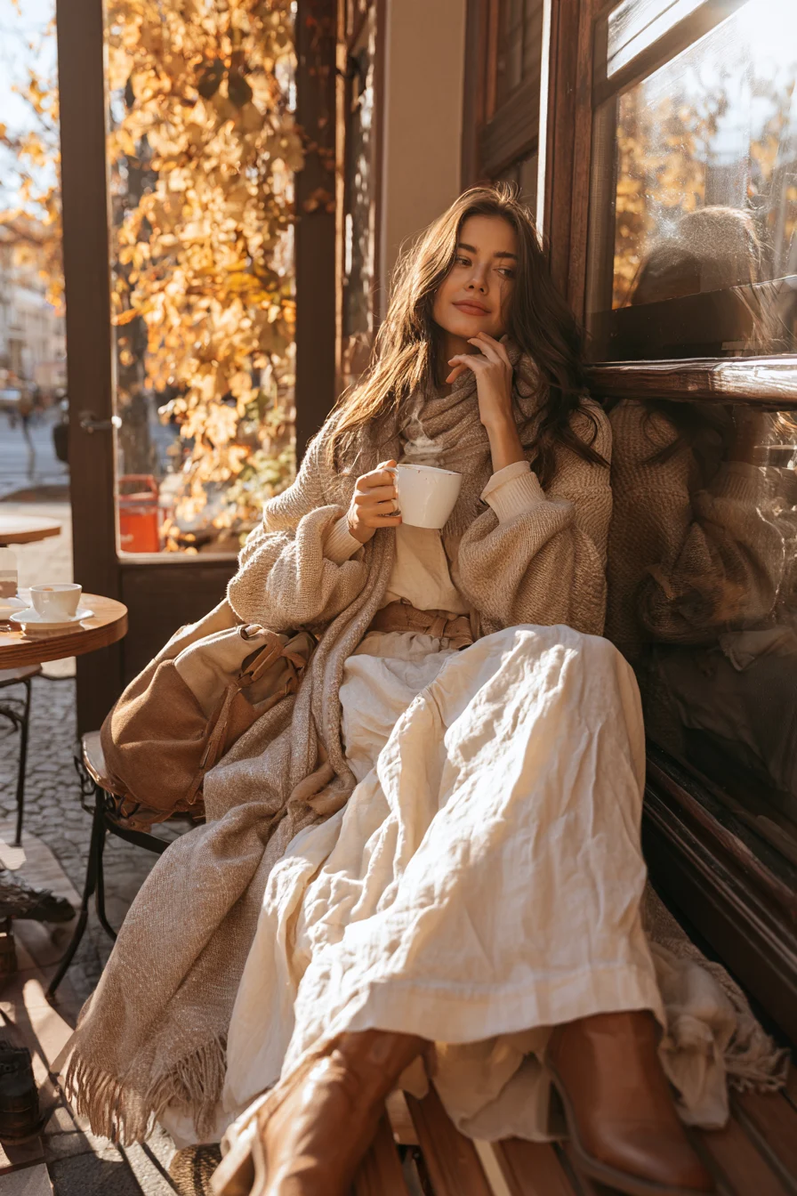 27 Beautiful Fall Dress Outfits for a Feminine Look