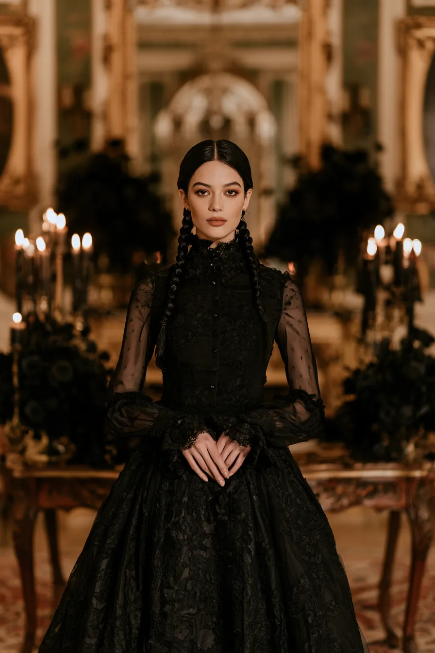 27 Gothic Wedding Dress Ideas for a Dramatic and Romantic Bridal Look