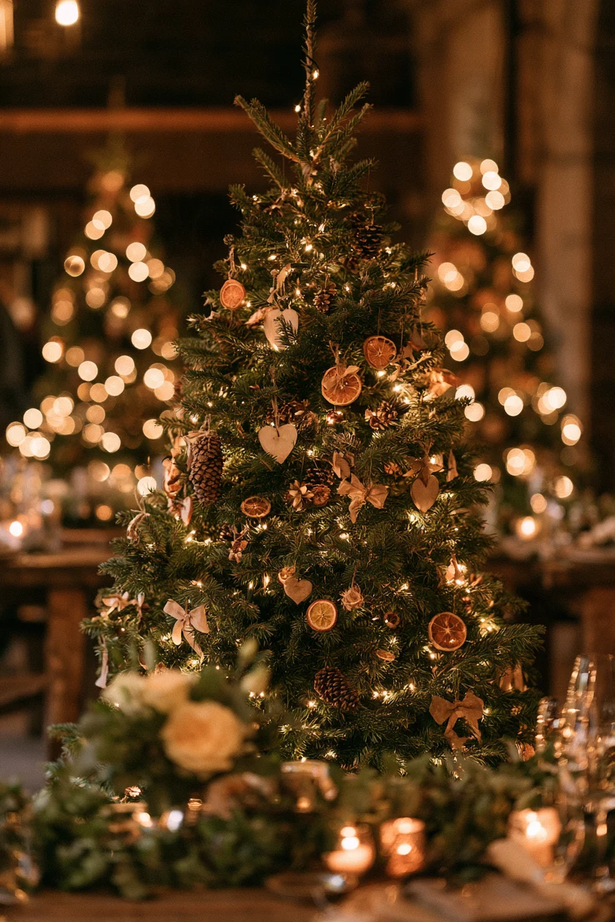 27 Magical Wedding Christmas Tree Ideas for a Romantic Holiday Celebration
