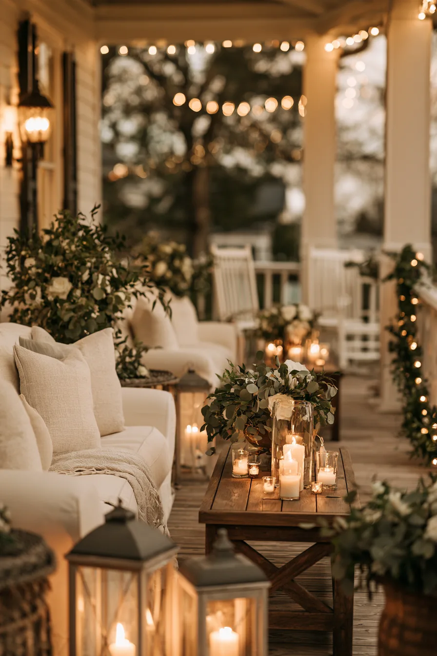 27 Beautiful Porch Wedding Decorations for a Romantic and Unforgettable Celebration