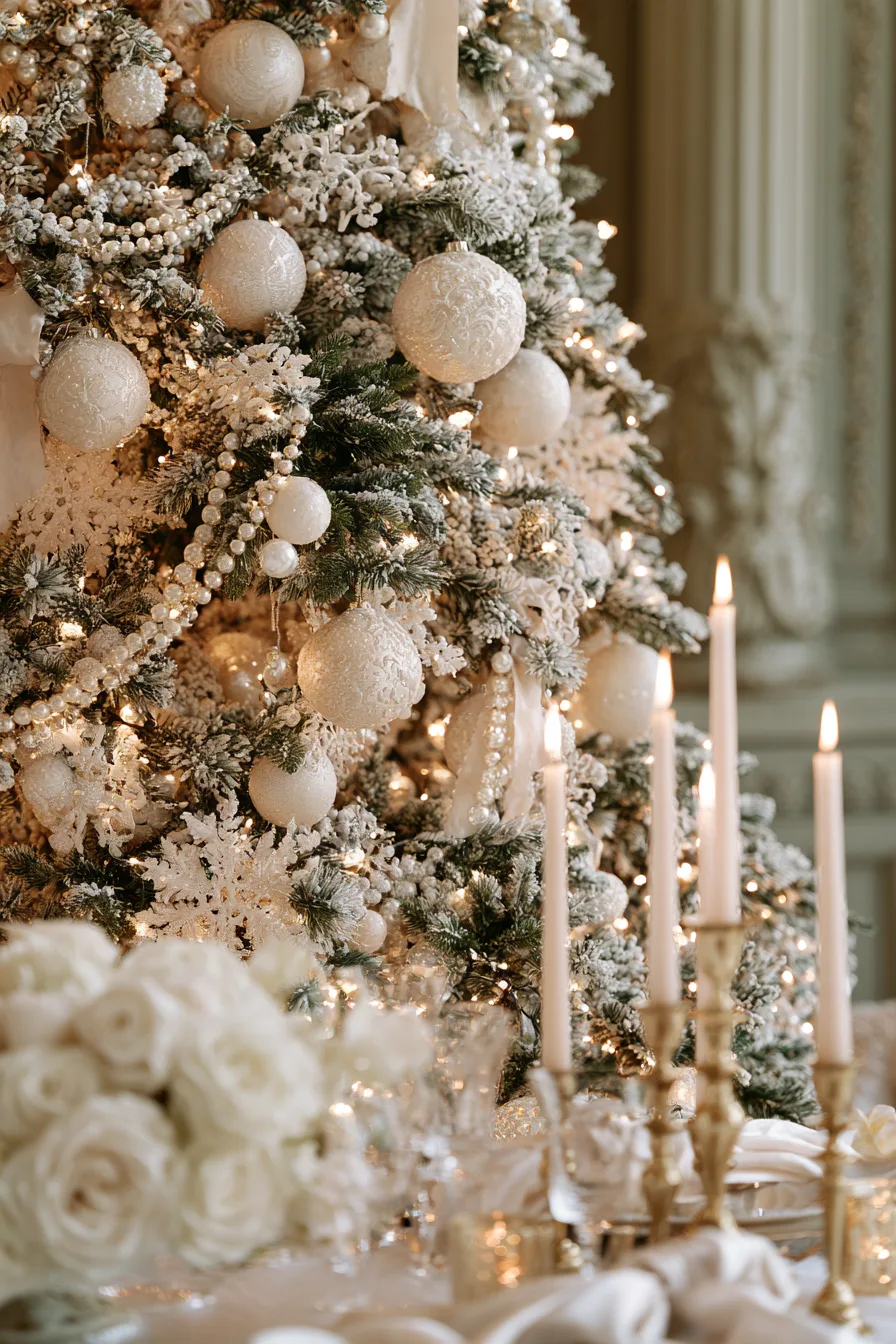 27 Magical Wedding Christmas Tree Ideas for a Romantic Holiday Celebration