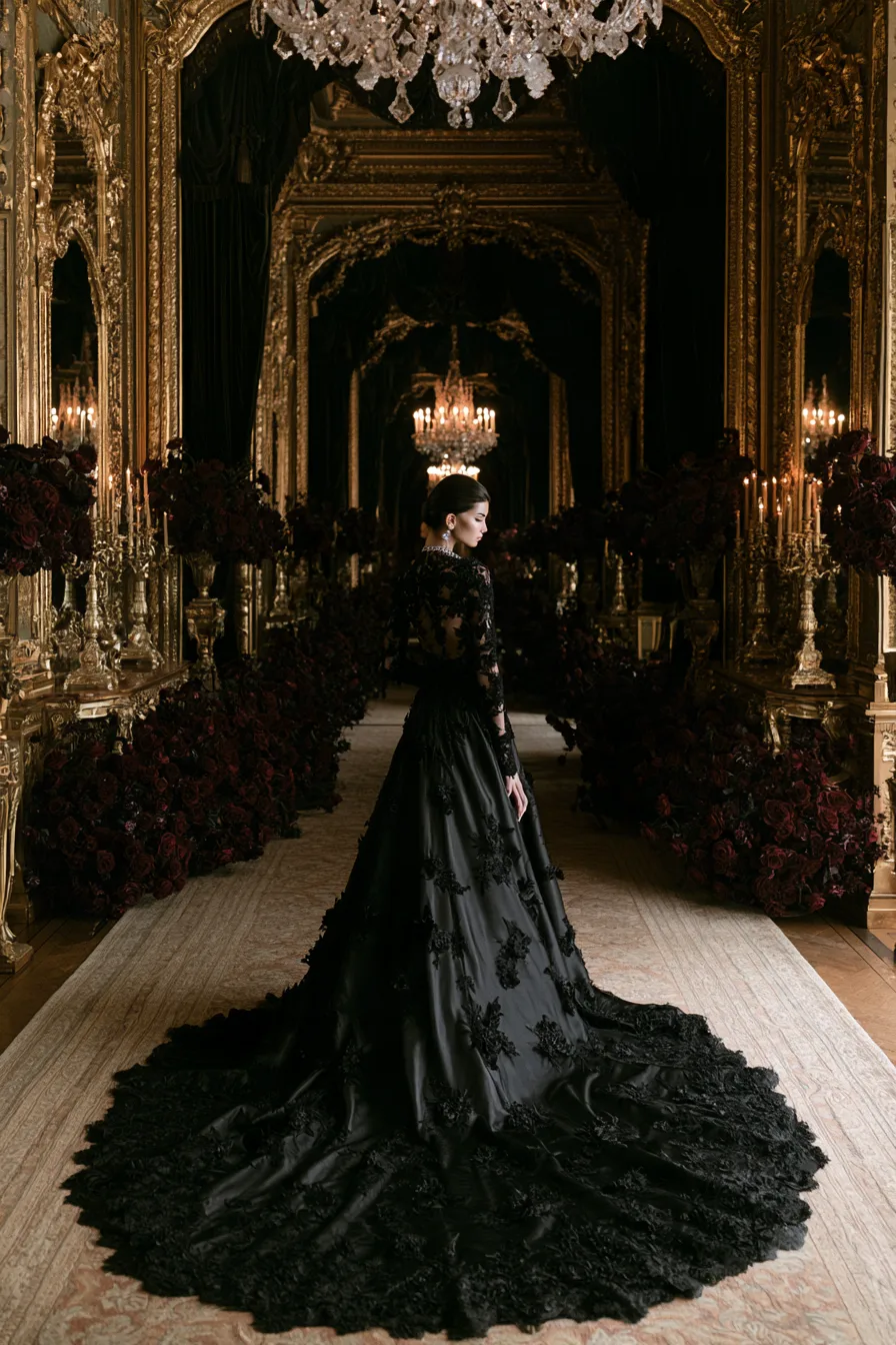 27 Gothic Wedding Dress Ideas for a Dramatic and Romantic Bridal Look