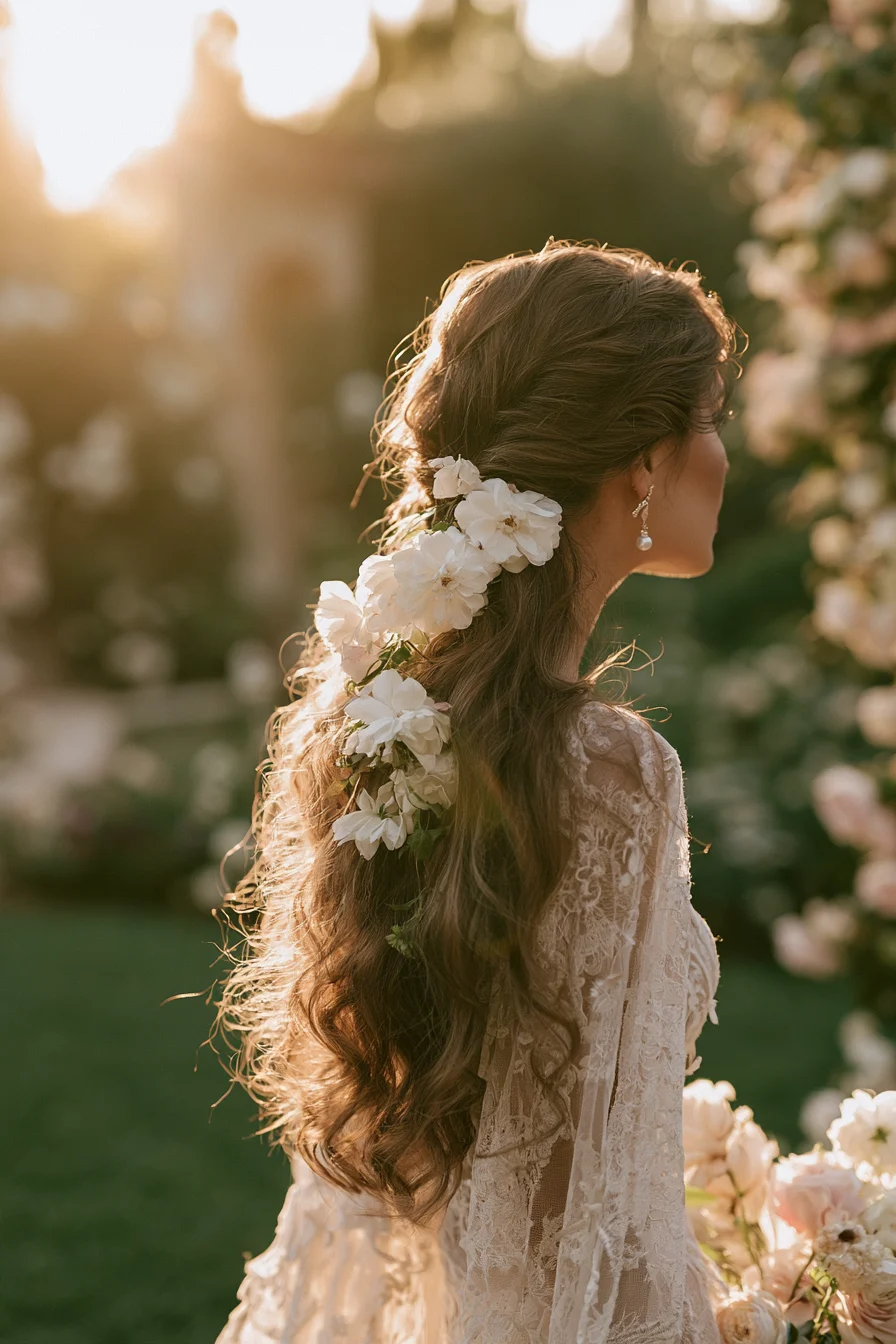 27 Stunning Bridal Hair Half Up Ideas for a Beautiful Wedding Look