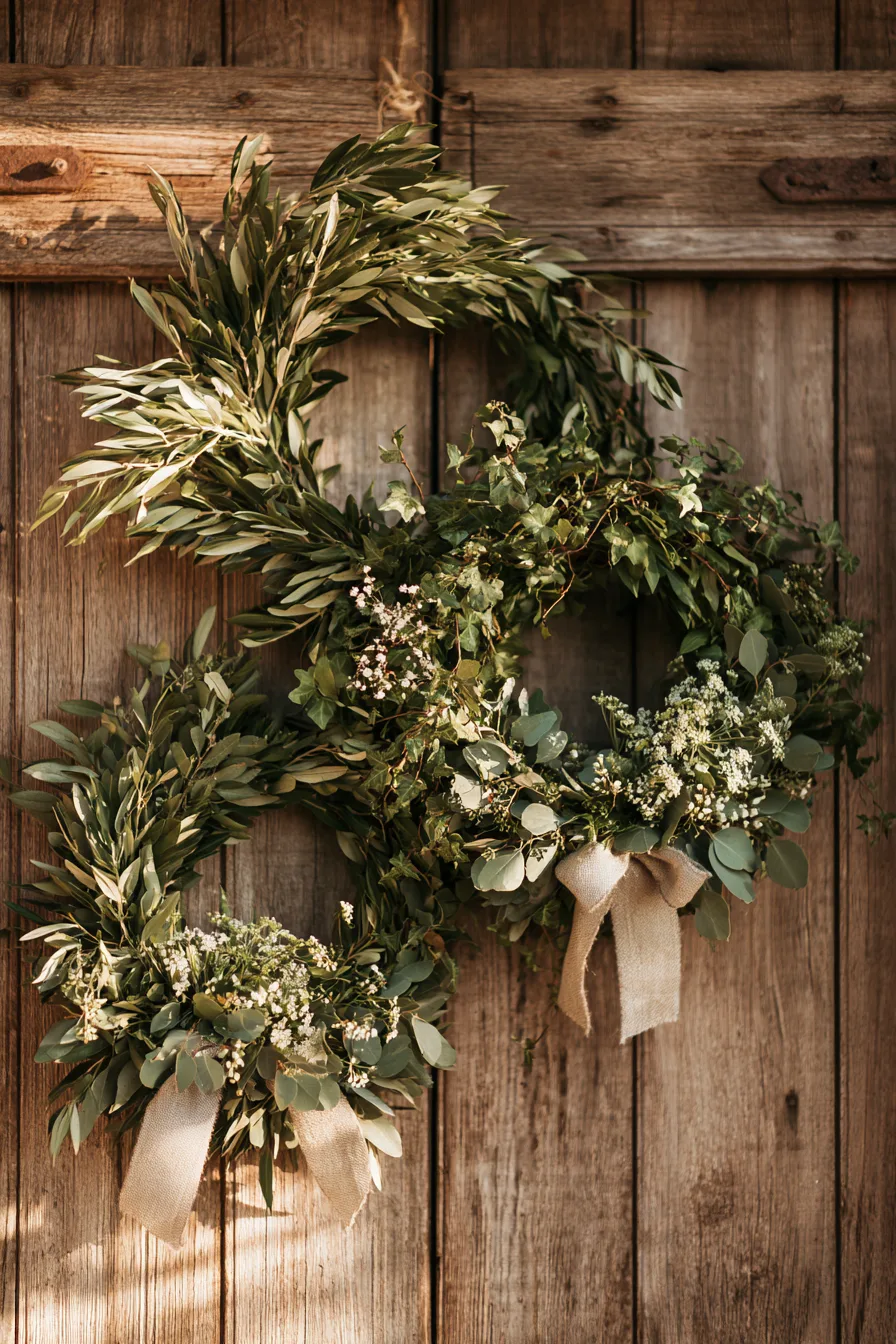 27 Beautiful Wedding Wreath Ideas for a Romantic Celebration