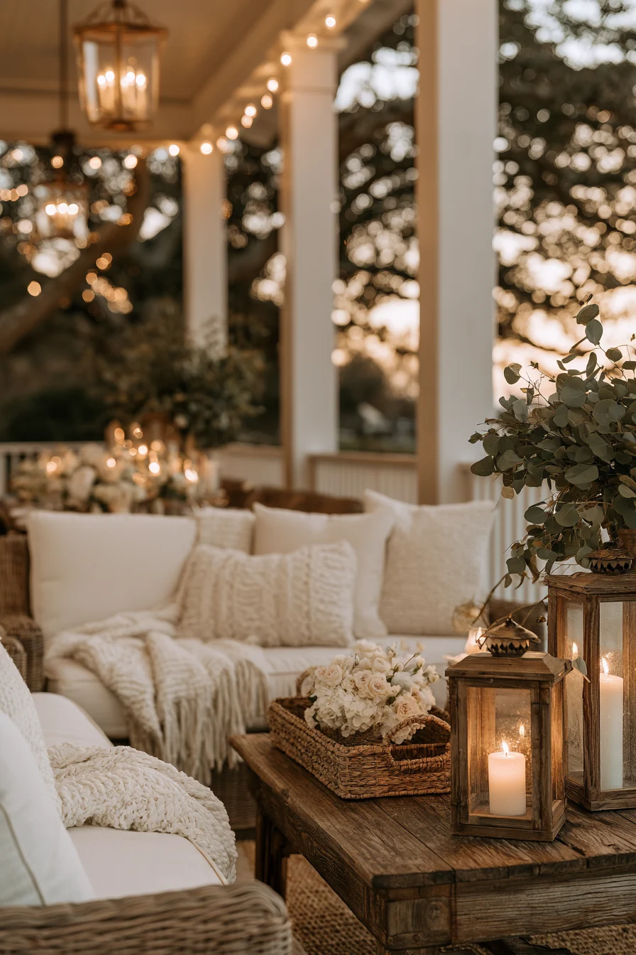 27 Beautiful Porch Wedding Decorations for a Romantic and Unforgettable Celebration