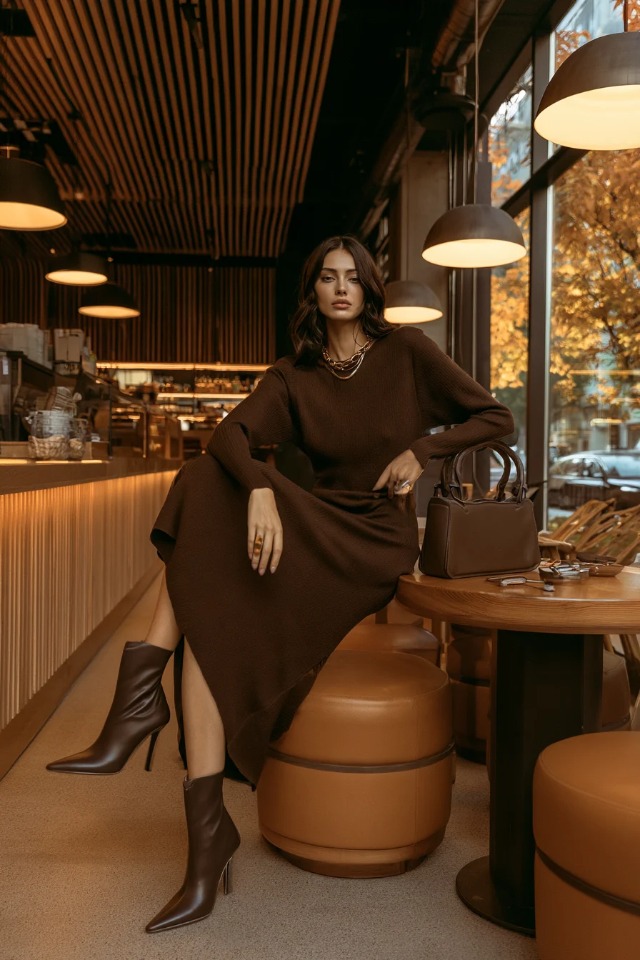 27 Beautiful Fall Dress Outfits for a Feminine Look