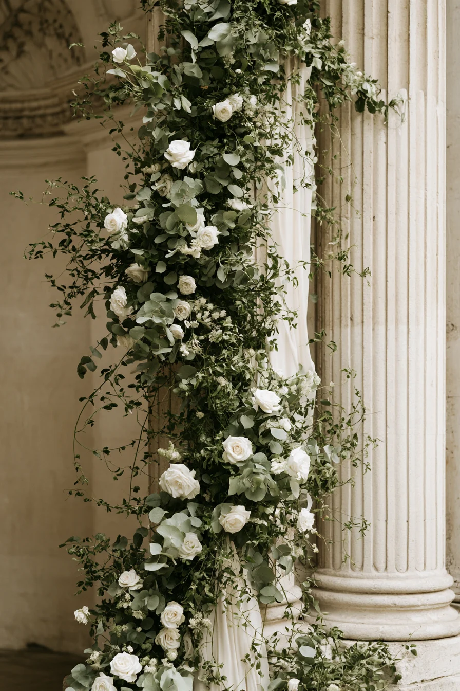 27 Beautiful Wedding Wreath Ideas for a Romantic Celebration