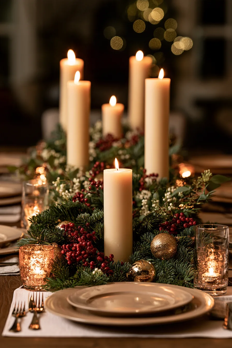27 Magical Christmas Wedding Decorations Ideas for a Cozy and Romantic Winter Celebration