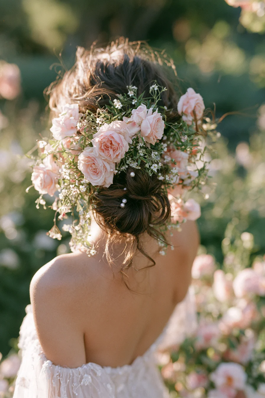27 Stunning Bridal Hair Bun Ideas for an Elegant Wedding Look