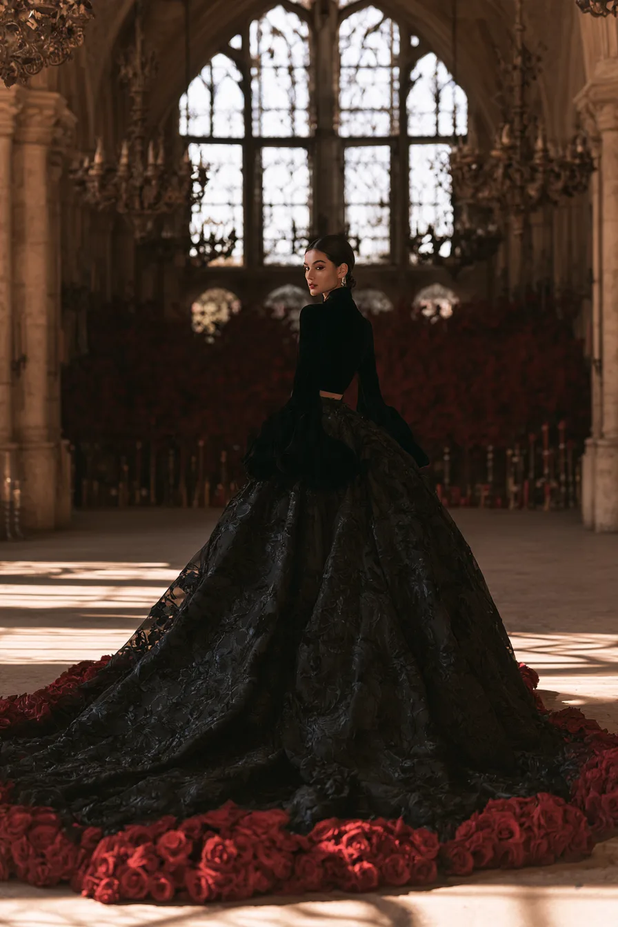 27 Gothic Wedding Dress Ideas for a Dramatic and Romantic Bridal Look