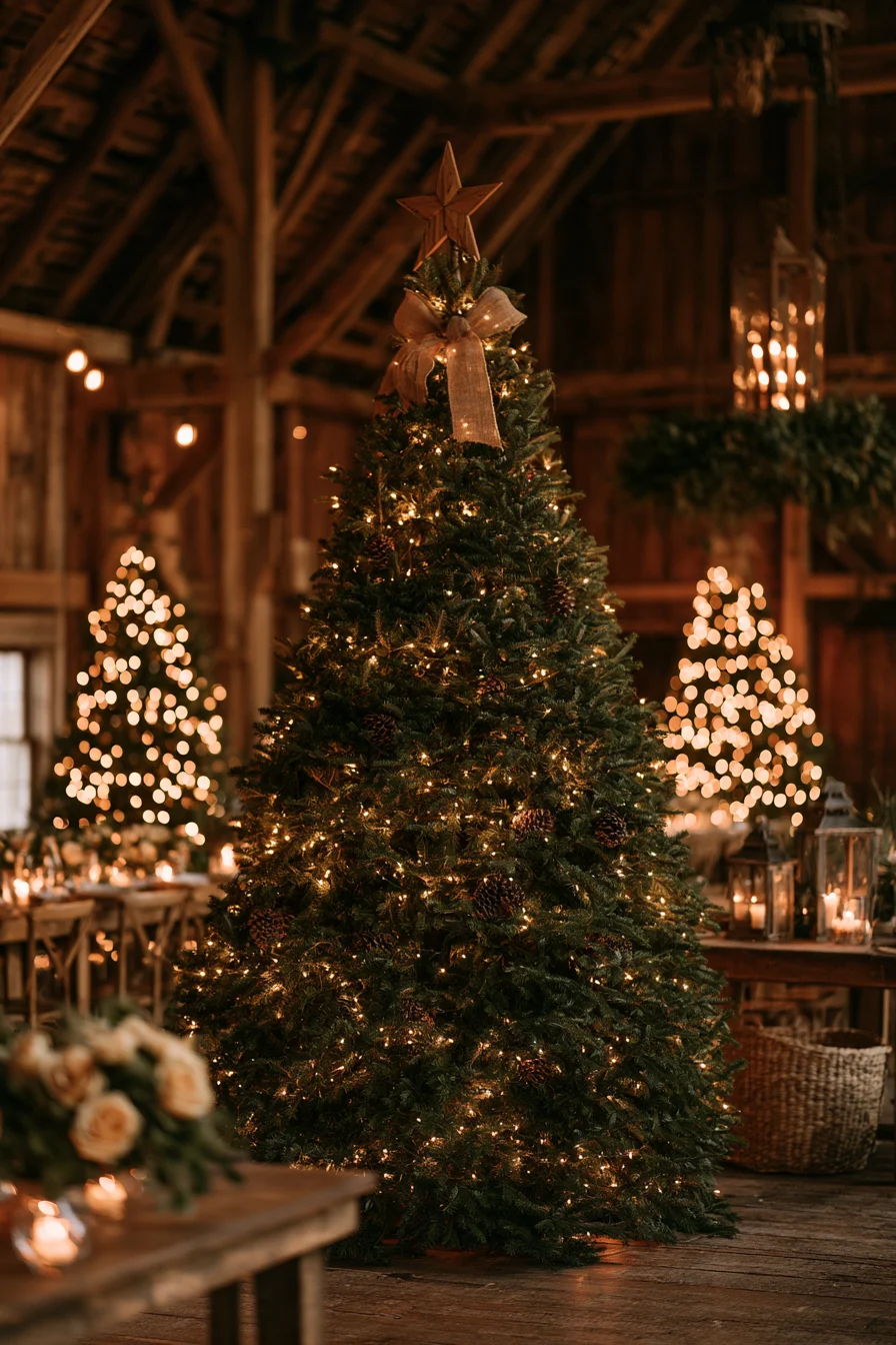 27 Magical Wedding Christmas Tree Ideas for a Romantic Holiday Celebration